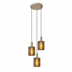 Luminaires Lucide Suspensions|LAMBRES Suspension Sable, 3 lumières