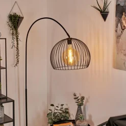 hofstein Lampadaires Et Lampes Sur Pied|Lampadaire Espairo Noir, 1 lumière