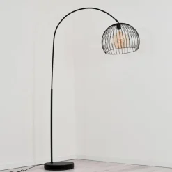 hofstein Lampadaires Et Lampes Sur Pied|Lampadaire Espairo Noir, 1 lumière