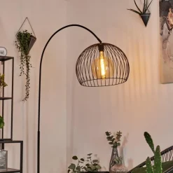 hofstein Lampadaires Et Lampes Sur Pied|Lampadaire Espairo Noir, 1 lumière