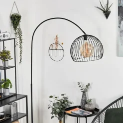 hofstein Lampadaires Et Lampes Sur Pied|Lampadaire Espairo Noir, 1 lumière