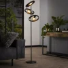 hofstein Lampadaires Et Lampes Sur Pied|Lampadaire Hover Anthracite, 3 lumières