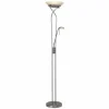 Luminaires Brilliant Lampadaires Et Lampes Sur Pied|Lampadaire à vasque Brilliant Leuchten Ollie LED Blanc, 1 lumière