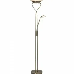 Luminaires Brilliant Éclairage Led|Lampadaire à vasque Brilliant Leuchten Ollie LED Laiton, 1 lumière