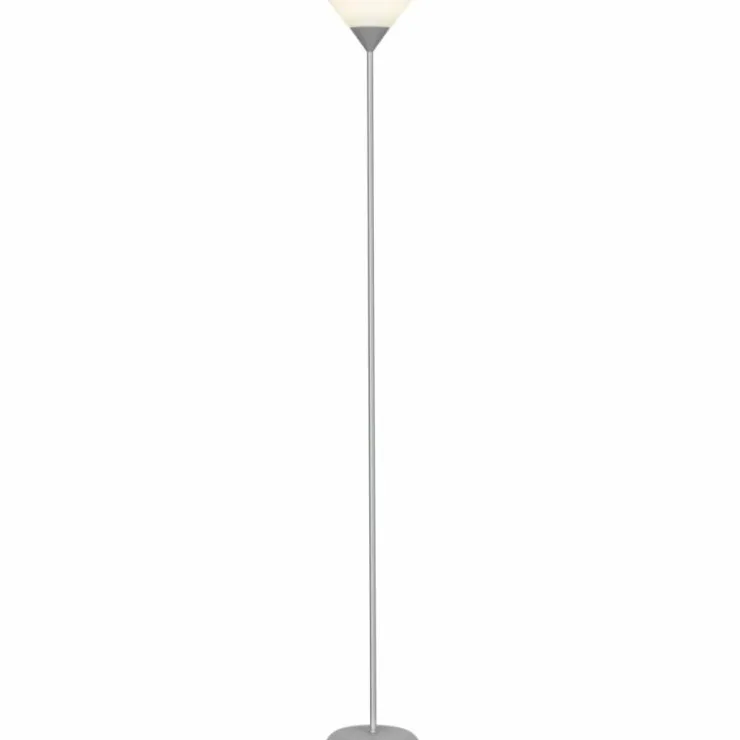 Luminaires Brilliant Éclairage Led|Lampadaire à vasque Brilliant Spari LED Argenté, 1 lumière