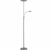 Luminaires Brilliant Éclairage Led|Lampadaire à vasque Brilliant Rosanna LED Fer, 1 lumière