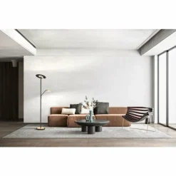 Luminaires Fischer & Honsel Éclairage Led|Lampadaire à vasque Fischer & Honsel Dent LED Noir, 1 lumière