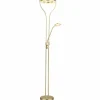 Luminaires Globo Lighting Éclairage Led|Lampadaire à vasque Globo EBRO LED Laiton, 1 lumière