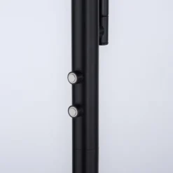 Luminaires Leuchten Direkt Éclairage Led|Lampadaire à vasque Leuchten-Direkt HANS LED Noir, 2 lumières