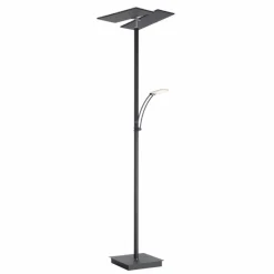 Luminaires Paul Neuhaus Éclairage Led|Lampadaire à vasque Paul Neuhaus ARTUR LED Anthracite, 1 lumière