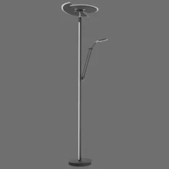 Luminaires Paul Neuhaus Éclairage Led|Lampadaire à vasque Paul Neuhaus PURE-MUTIL LED Anthracite, 2 lumières