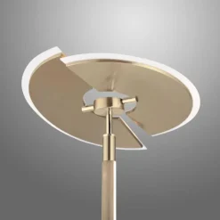 Luminaires Paul Neuhaus Éclairage Led|Lampadaire à vasque Paul Neuhaus PURE-MUTIL LED Laiton, 2 lumières