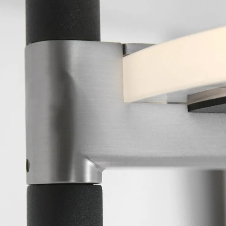 Luminaires Steinhauer Lampadaires Et Lampes Sur Pied|Lampadaire à vasque Steinhauer Turound LED Noir, 2 lumières