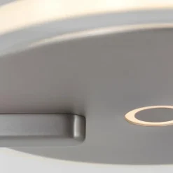 Luminaires Steinhauer Éclairage Led|Lampadaire à vasque Steinhauer Turound LED Acier brossé, 1 lumière