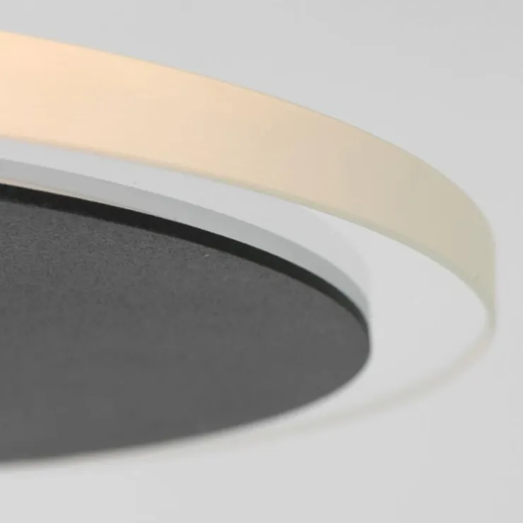 Luminaires Steinhauer Lampadaires Et Lampes Sur Pied|Lampadaire à vasque Steinhauer Turound LED Noir, 1 lumière