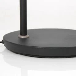 Luminaires Steinhauer Lampadaires Et Lampes Sur Pied|Lampadaire à vasque Steinhauer Turound LED Noir, 1 lumière