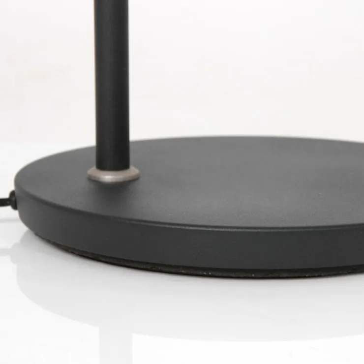 Luminaires Steinhauer Lampadaires Et Lampes Sur Pied|Lampadaire à vasque Steinhauer Turound LED Noir, 1 lumière