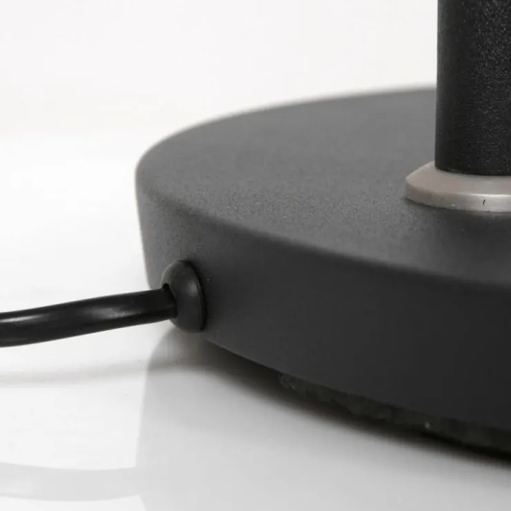 Luminaires Steinhauer Lampadaires Et Lampes Sur Pied|Lampadaire à vasque Steinhauer Turound LED Noir, 1 lumière