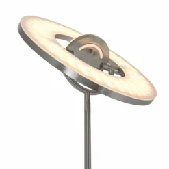 Luminaires Steinhauer Éclairage Led|Lampadaire à vasque Steinhauer Soleil LED Acier brossé, 2 lumières