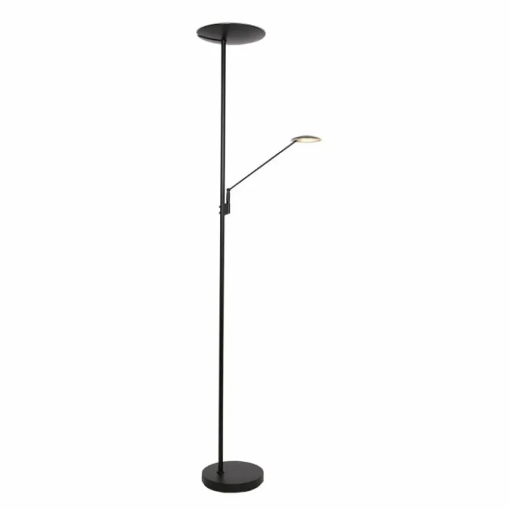 Luminaires Steinhauer Éclairage Led|Lampadaire à vasque Steinhauer Daphne LED Noir, 2 lumières