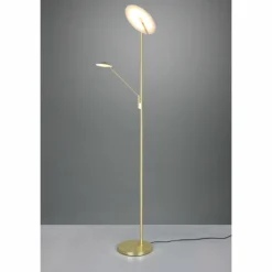 Luminaires Trio Éclairage Led|Lampadaire à vasque Trio Brantford LED Laiton, 1 lumière