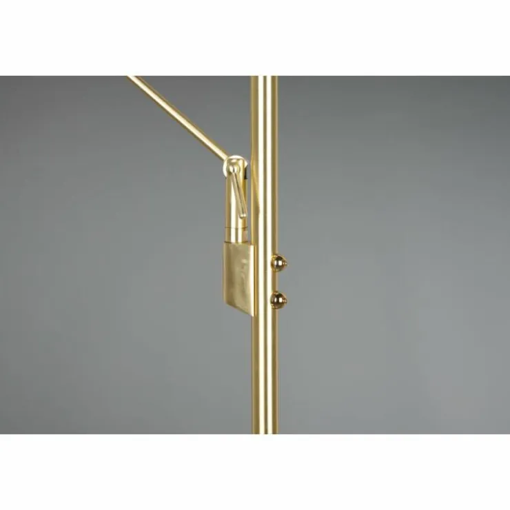 Luminaires Trio Éclairage Led|Lampadaire à vasque Trio Brantford LED Laiton, 1 lumière