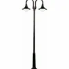 Lampadaire Albert 2047 Noir, 2 lumières