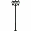 Lampadaire Albert 2099 Noir, 3 lumières
