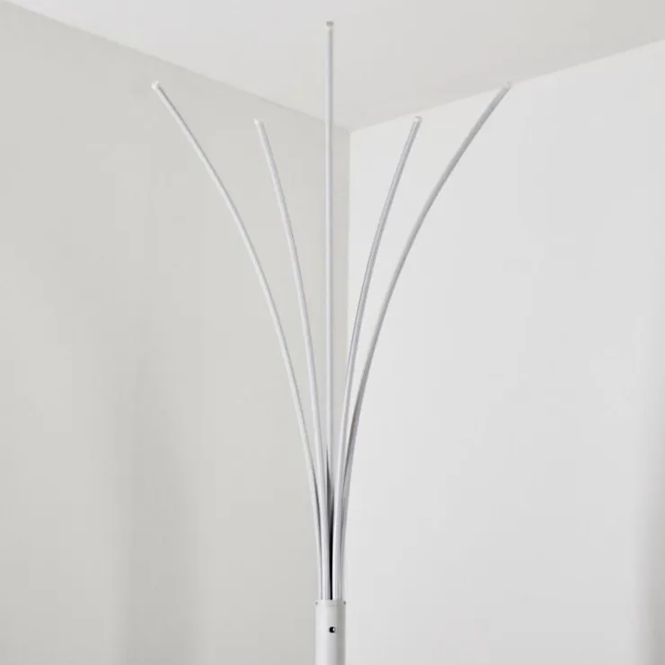 hofstein Lampadaires Et Lampes Sur Pied|Lampadaire Bakersfield LED Blanc, 1 lumière