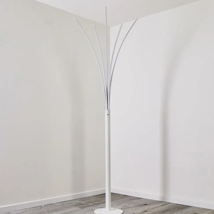 hofstein Lampadaires Et Lampes Sur Pied|Lampadaire Bakersfield LED Blanc, 1 lumière
