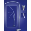 Luminaires B-Leuchten Lampadaires Et Lampes Sur Pied|Lampadaire B-Leuchten TREE LED Chrome, Nickel mat, 1 lumière