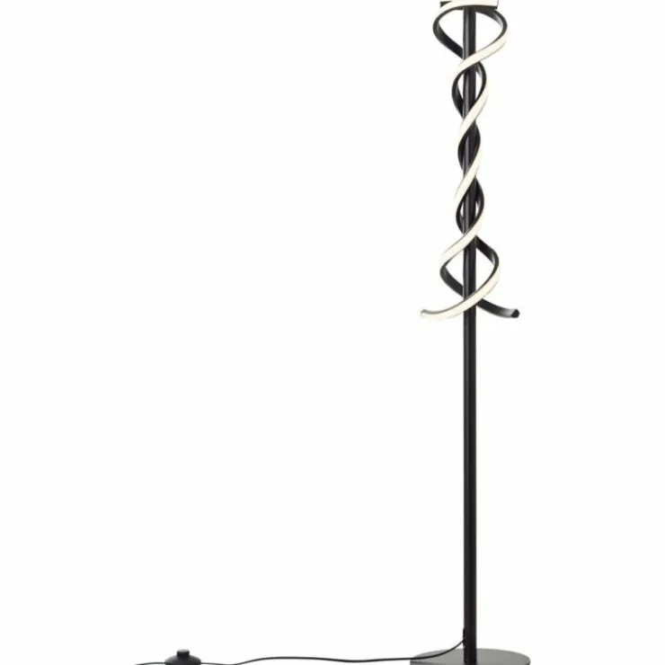 Luminaires Brilliant Éclairage Led|Lampadaire Brilliant Amalie LED Noir, 1 lumière