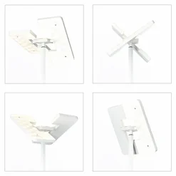 Luminaires Brilliant Éclairage Led|Lampadaire Brilliant Forrester LED Blanc, 2 lumières