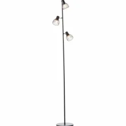 Luminaires Brilliant Lampadaires Et Lampes Sur Pied|Lampadaire Brilliant-Leuchten Blacky Noir, 3 lumières