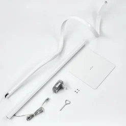 hofstein Éclairage Led|Lampadaire Cochato LED Blanc, 1 lumière