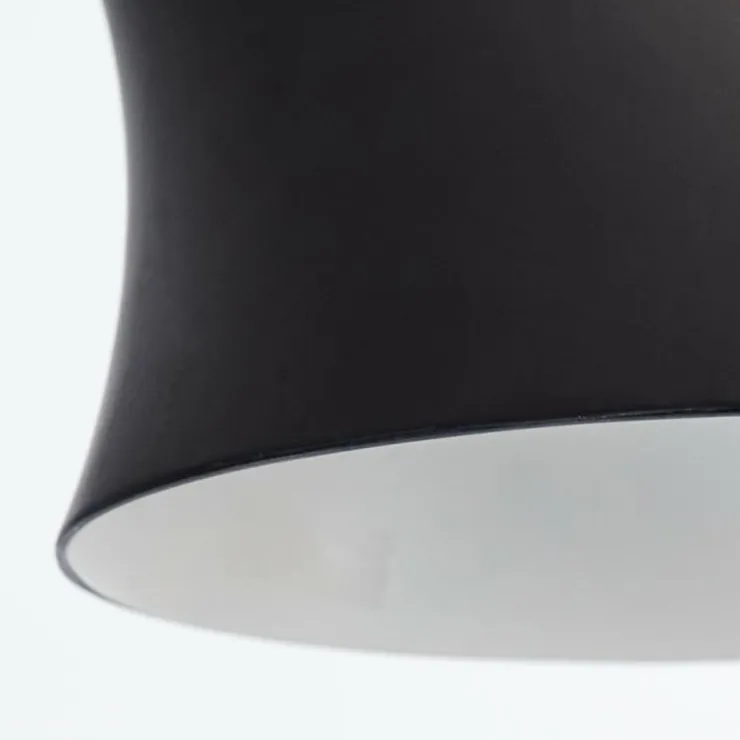 hofstein Lampadaires Et Lampes Sur Pied|Lampadaire Corralcay Chrome, Noir, 1 lumière