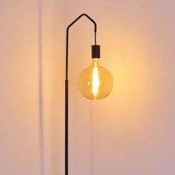 hofstein Lampadaires Et Lampes Sur Pied|Lampadaire Cuyama Noir, 1 lumière