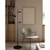 Design For The People by Nordlux Lampadaires Et Lampes Sur Pied|Lampadaire NOMI Noir, 3 lumières