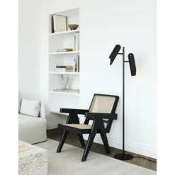Design For The People by Nordlux Lampadaires Et Lampes Sur Pied|Lampadaire ROCHELLE Noir, 2 lumières