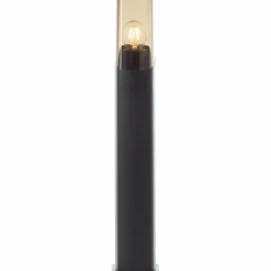 Lampadaire d'extérieur Brilliant Minou Noir, 1 lumière