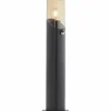 Lampadaire d'extérieur Brilliant Minou Noir, 1 lumière