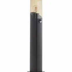 Lampadaire d'extérieur Brilliant Minou Noir, 1 lumière