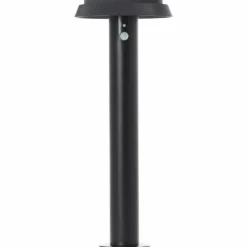 Lampadaire d'extérieur Brilliant Alvero LED Noir, 1 lumière, Détecteur de mouvement