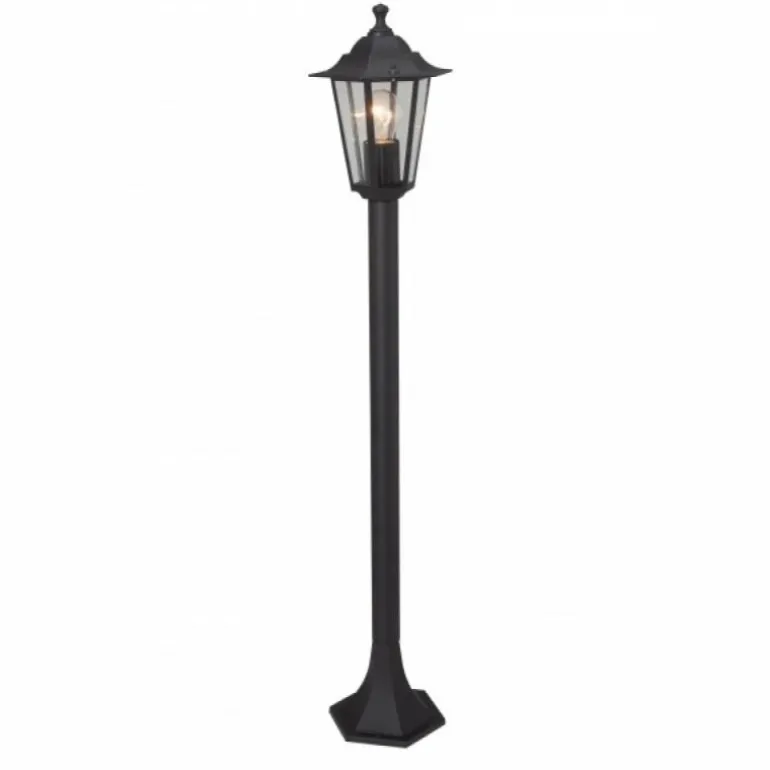 Lampadaire d'extérieur Brilliant Crown Noir, 1 lumière