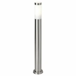 Lampadaire d'extérieur Brilliant Chorus Acier inoxydable, 1 lumière