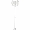 Lampadaire d'extérieur Brilliant Istria Blanc, 3 lumières