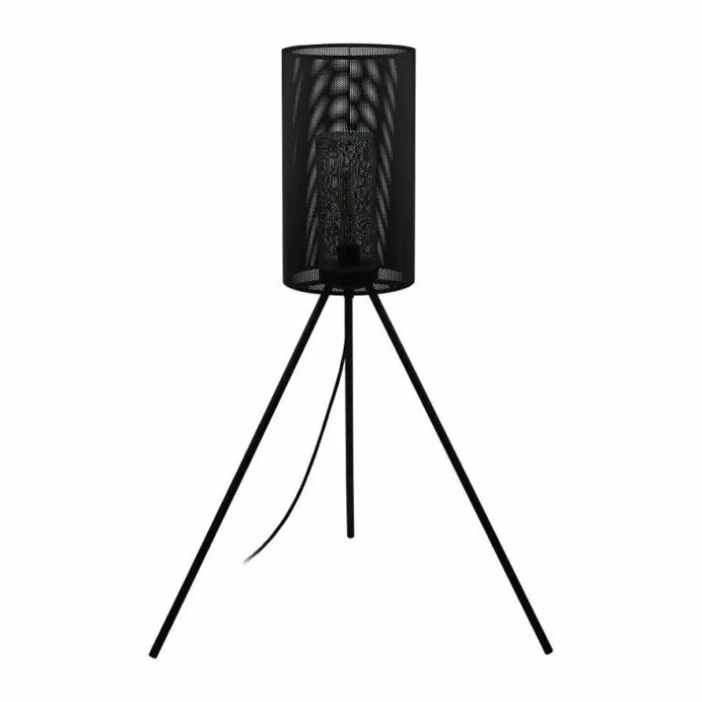 Lampadaire d'extérieur Eglo LADUNARA Noir, 1 lumière