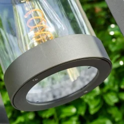 Lampadaire d'extérieur Fulham Anthracite, 1 lumière