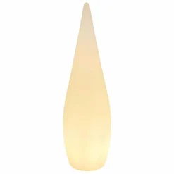 Lampadaire d'extérieur Globo VASCON LED Blanc, 1 lumière, Télécommandes, Changeur de couleurs