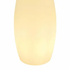 Lampadaire d'extérieur Globo VASCON LED Blanc, 1 lumière, Télécommandes, Changeur de couleurs